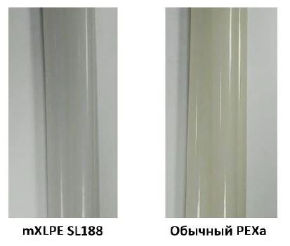 Индекс желтизны PEX